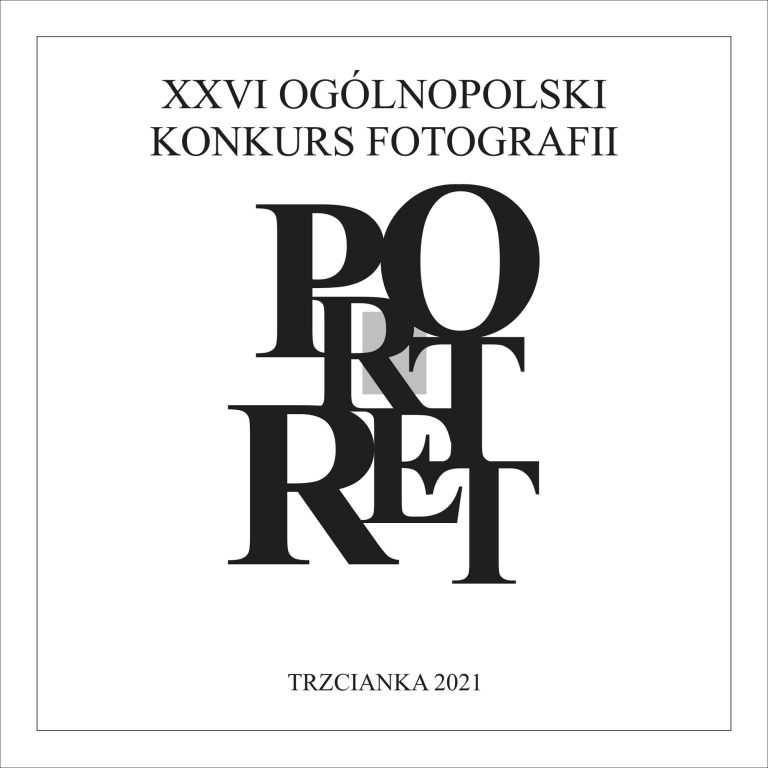 Okładka katalogu XXVI Ogólnopolskiego Konkursu Fotografii „Portret” z 2021 roku.