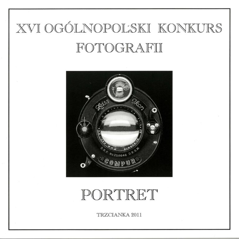 Okładka katalogu XVI Ogólnopolskiego Konkursu Fotografii „Portret” z 2011 roku.