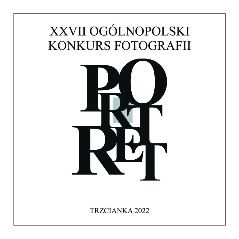 Okładka katalogu XXVII Ogólnopolskiego Konkursu Fotografii „Portret” z 2022 roku.