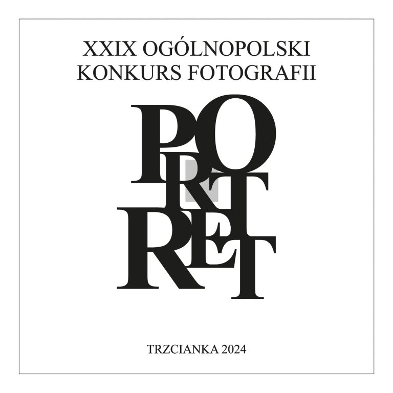 Okładka katalogu XXIX Ogólnopolskiego Konkursu Fotografii „Portret” z 2024 roku.